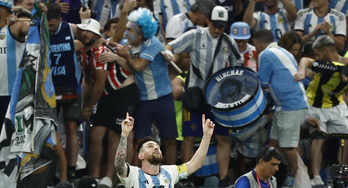 La afición Argentina estará presente en la final. Foto: EFE