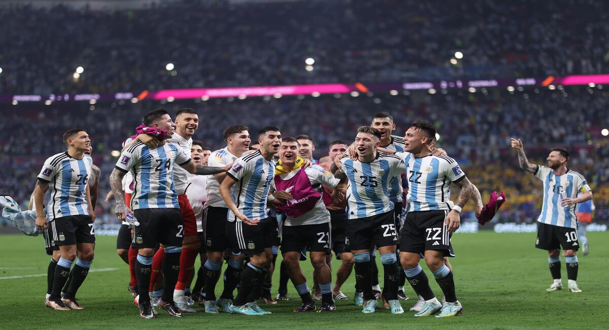 La Selección Argentina se enfrenta a Francia, por la final del Mundial Qatar 2022. Foto: EFE