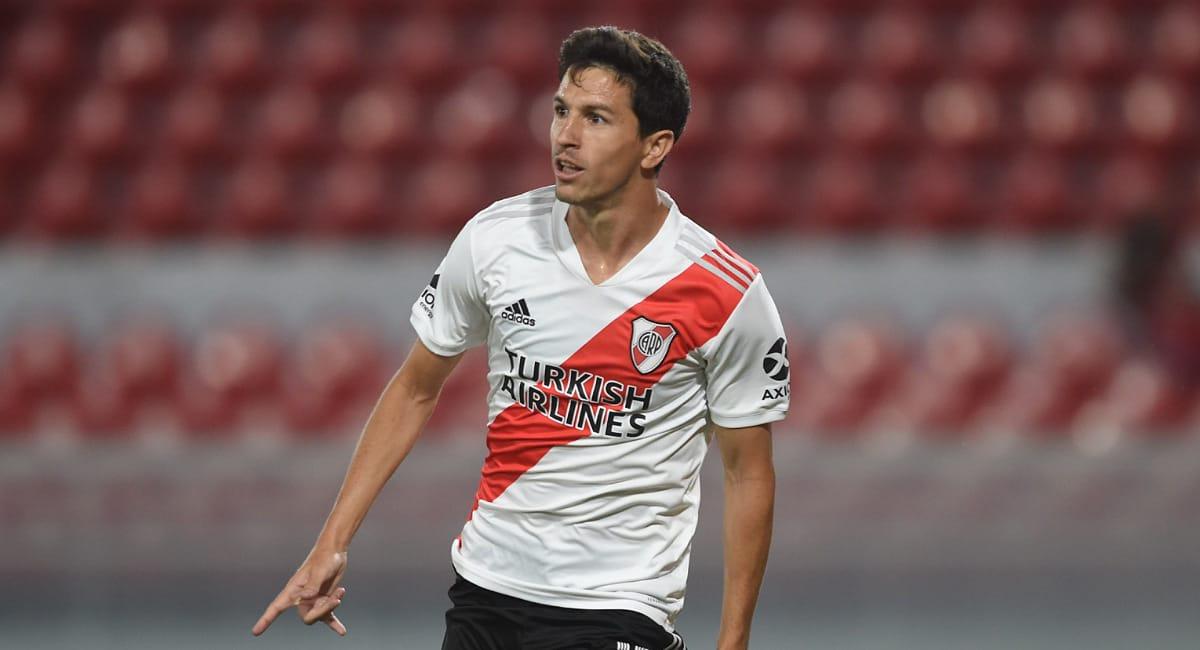 Nacho Fernández volverá al equipo con el que levantó la Copa Libertadores. Foto: Twitter @RiverPlate