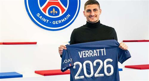 Marcos Verratti renovó su contrato con PSG hasta 2026