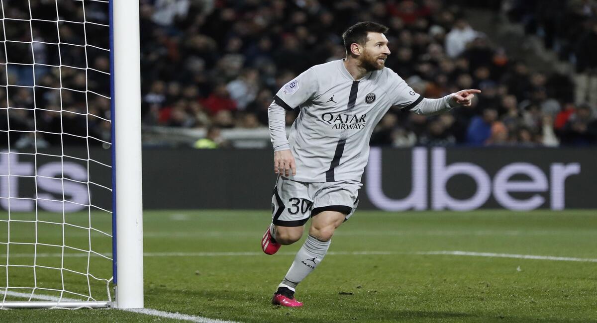 Lionel Messi marcó el segundo gol del PSG. Foto: EFE