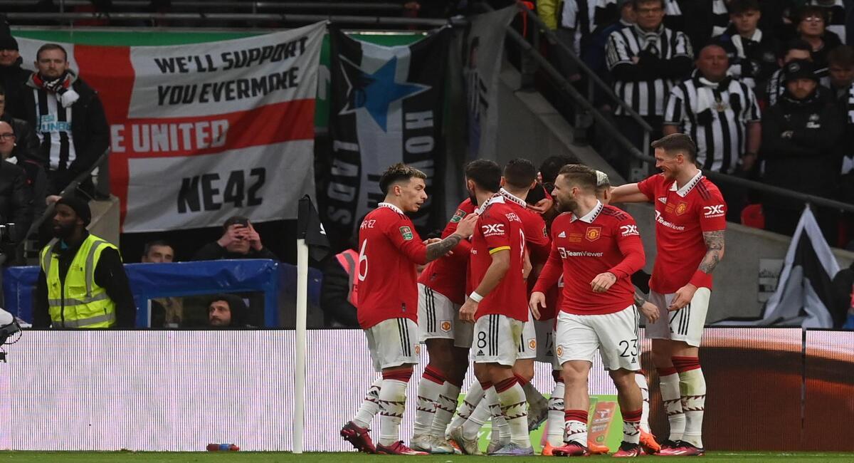 Manchester United volvió a ganar un título local. Foto: EFE