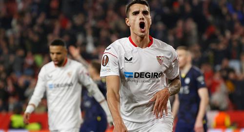 Gol de Lamela y victoria de Sevilla en la Europa League 