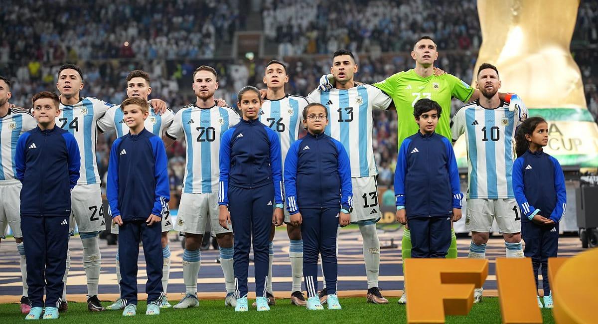 La Selección recibirá un homenaje de Conmebol. Foto: Twitter @Argentina