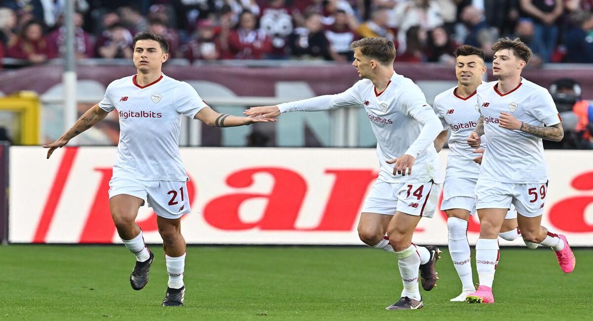 Dybala vuelve a marcar con Roma. Foto: EFE