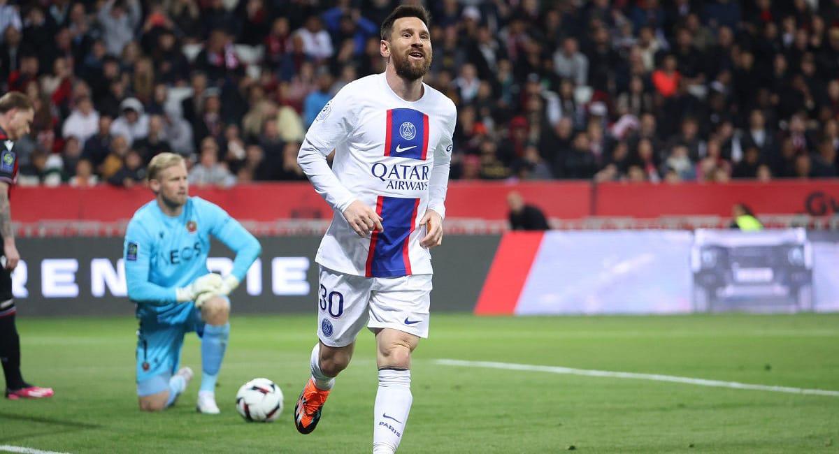 Messi marcó su gol número 14 en la temporada. Foto: EFE