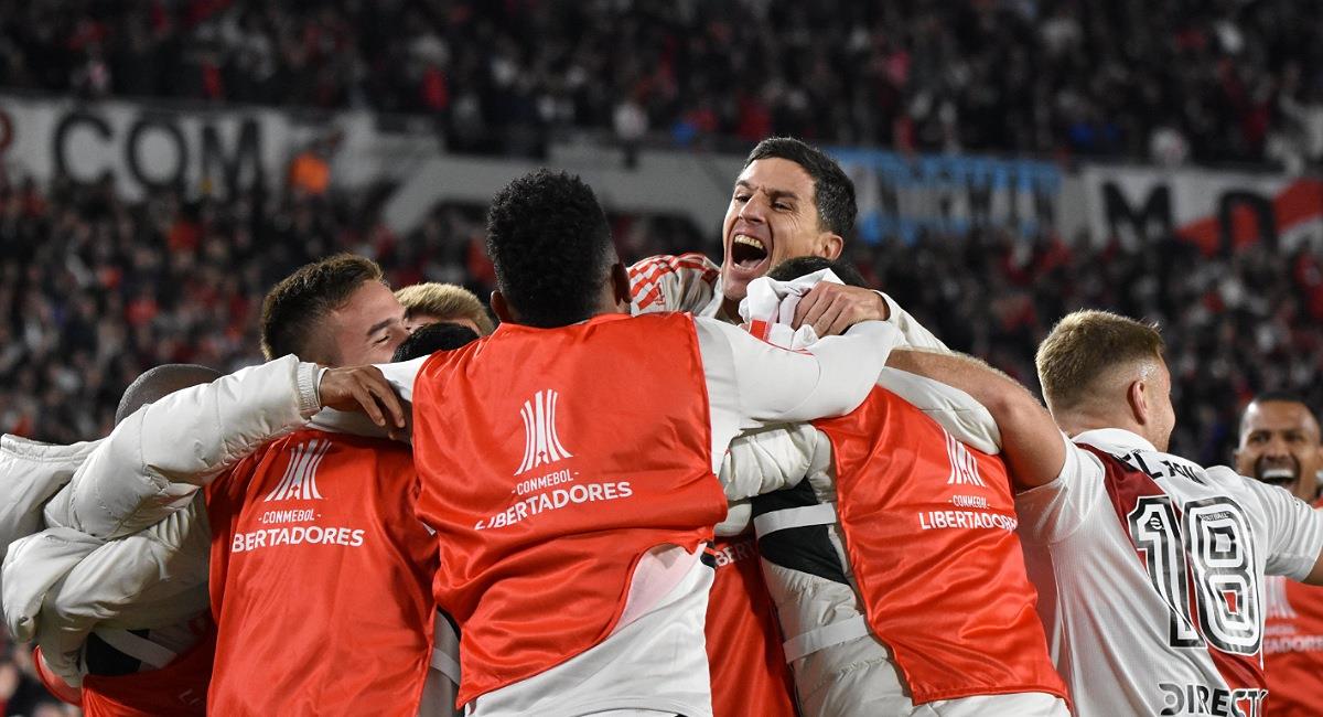 El Millo consiguió su primer triunfo en la Copa Libertadores. Foto: Twitter @RiverPlate