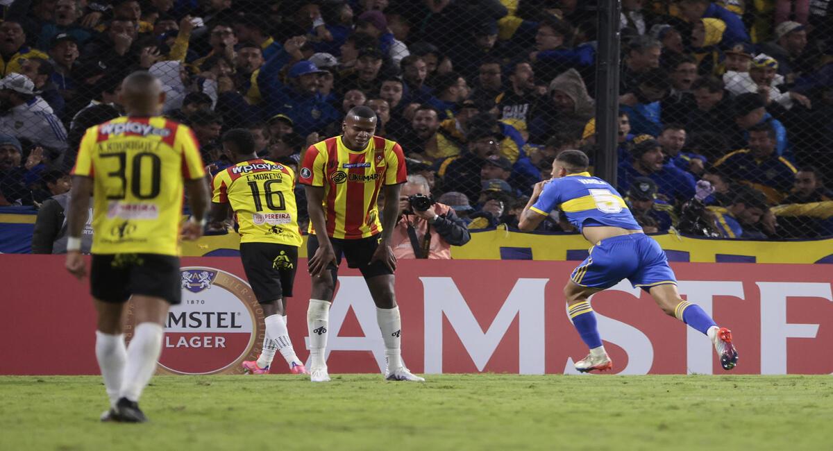 Varela marcó su segundo gol con la camiseta de Boca. Foto: EFE