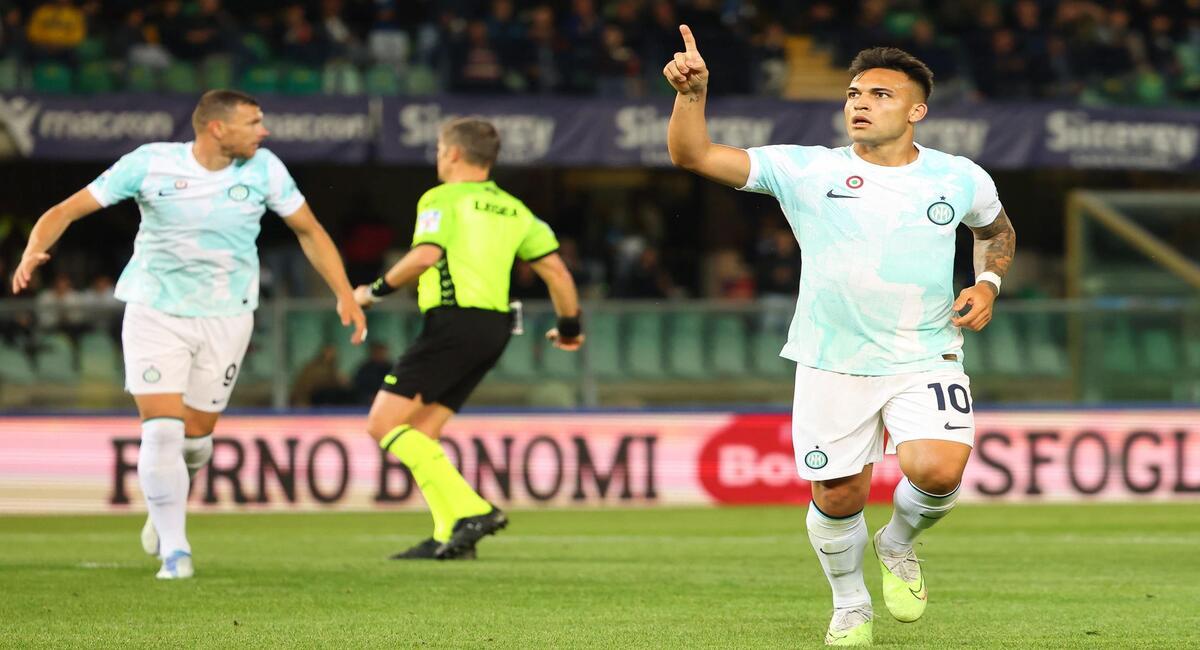 Con doppietta di Lautaro Martínez, l’Inter ha battuto l’Hellas Verona 6-0, per la Serie A