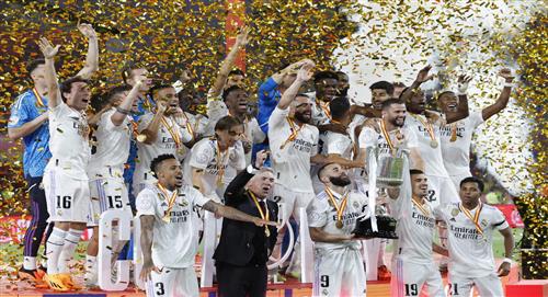 Doblete de Rodrygo y el Madrid es campeón de la Copa del Rey