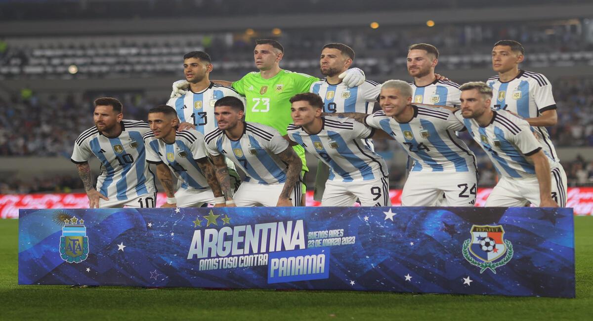 La Selección Argentina disputará dos amistosos en Asia. Foto: EFE