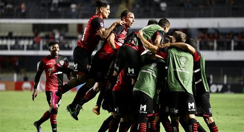 La Lepra clasifica a octavos de final de la Sudamericana. Santos 1-2 Newell´s Old Boys 