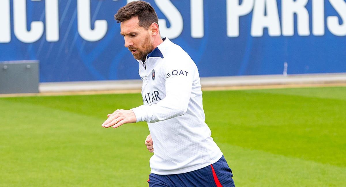 Messi finaliza su contrato con PSG el próximo 30 de junio. Foto: Twitter @PSG_espanol
