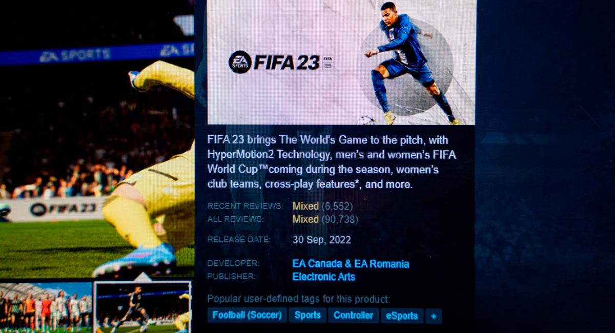 ¿Qué novedades trae el FIFA 23?. Foto: Shutterstock