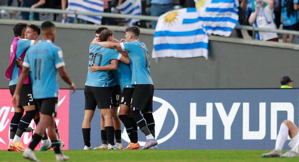 Uruguay estará en la final del Mundial Sub 20. Foto: EFE