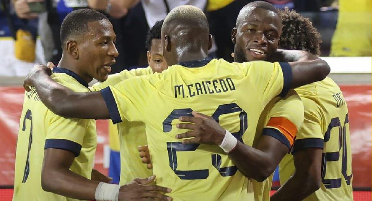 Valencia le dio el triunfo a Ecuador ante Bolivia. Foto: Twitter @LaTri