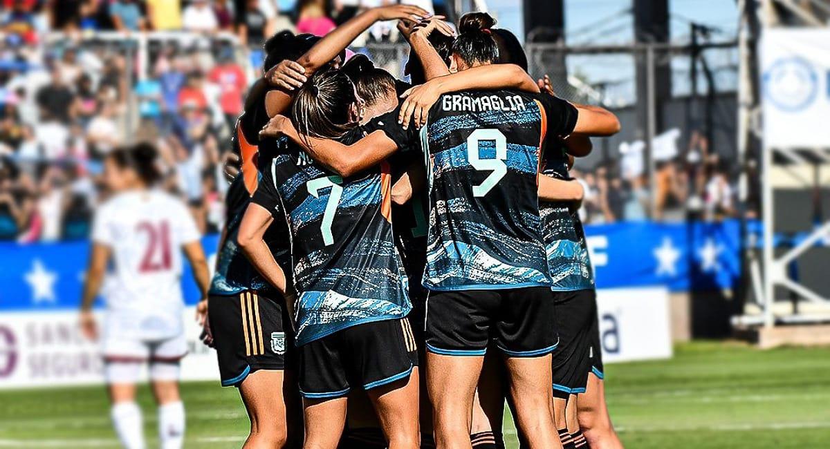La Selección Argentina integra el grupo G del Mundial Femenino. Foto: Twitter @Argentina