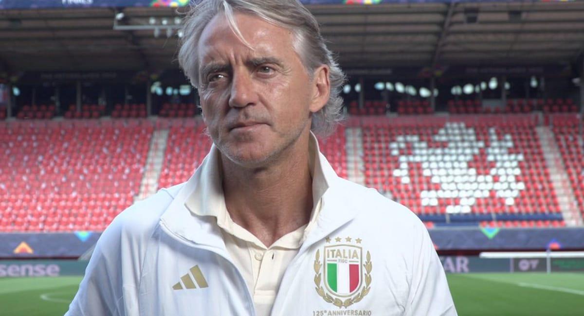 Mancini había sido anunciado el responsable de coordinar las selecciones juveniles de Italia. Foto: Twitter @Azurri
