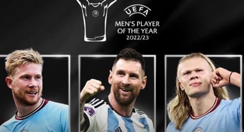 Lionel Messi es nominado a mejor jugador del año por la UEFA