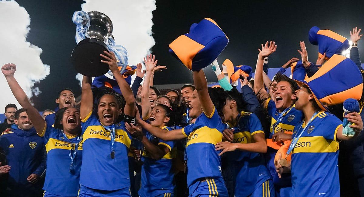 Boca fue el campeón del primer torneo. Foto: Twitter @BocaJrsOficial