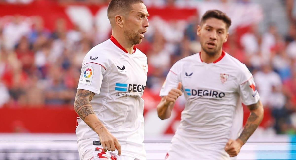 Papu Gómez podría quedar dos años sin jugar. Foto: Twitter @SevillaFC