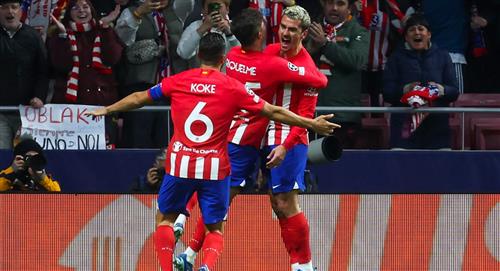 Con Correa y Molina, Atlético Madrid goleó 6-0 a Celtic