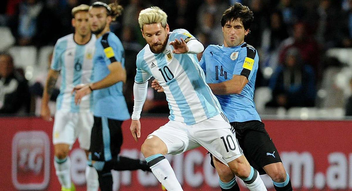 Messi vuelve a enfrentarse a Uruguay. Foto: Twitter @Argentina