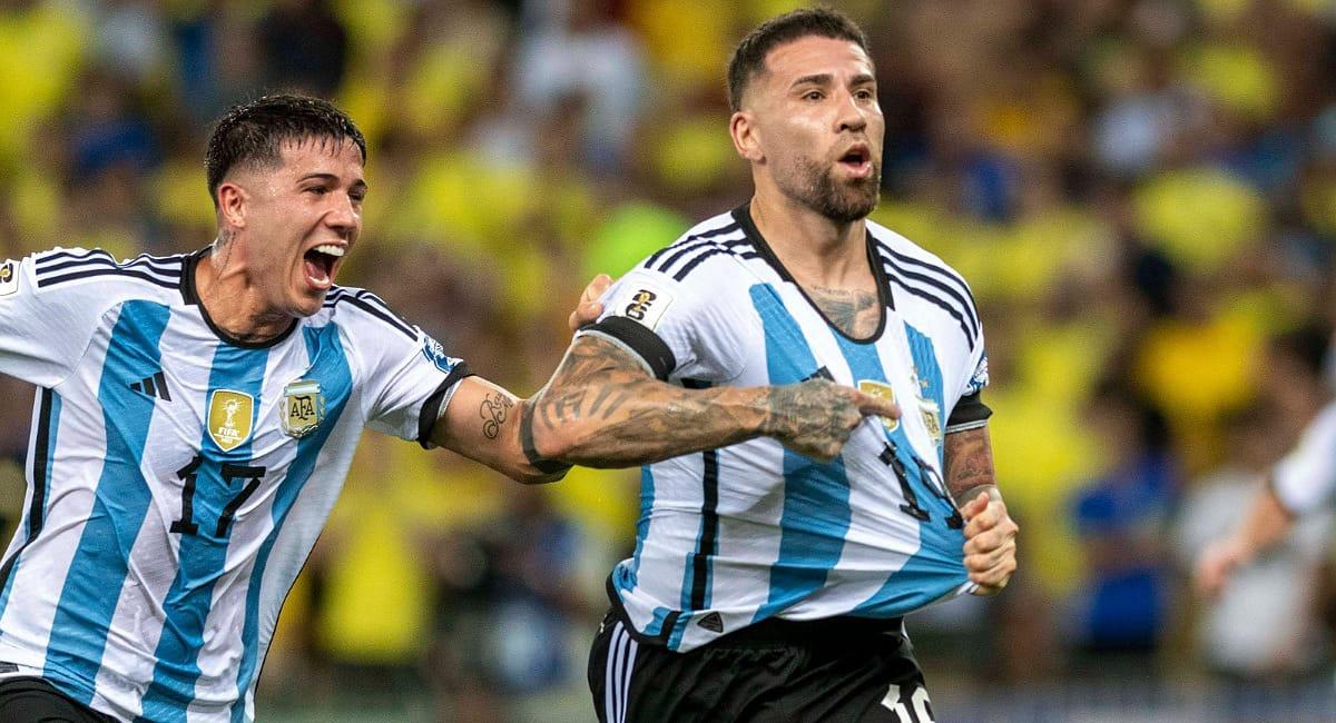 Otamendi es el único argentino en el 11 ideal. Foto: Twitter @Argentina