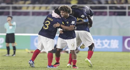 Francia venció 2-1 a Mali y jugará la final del Mundial Sub 17 ante Alemania