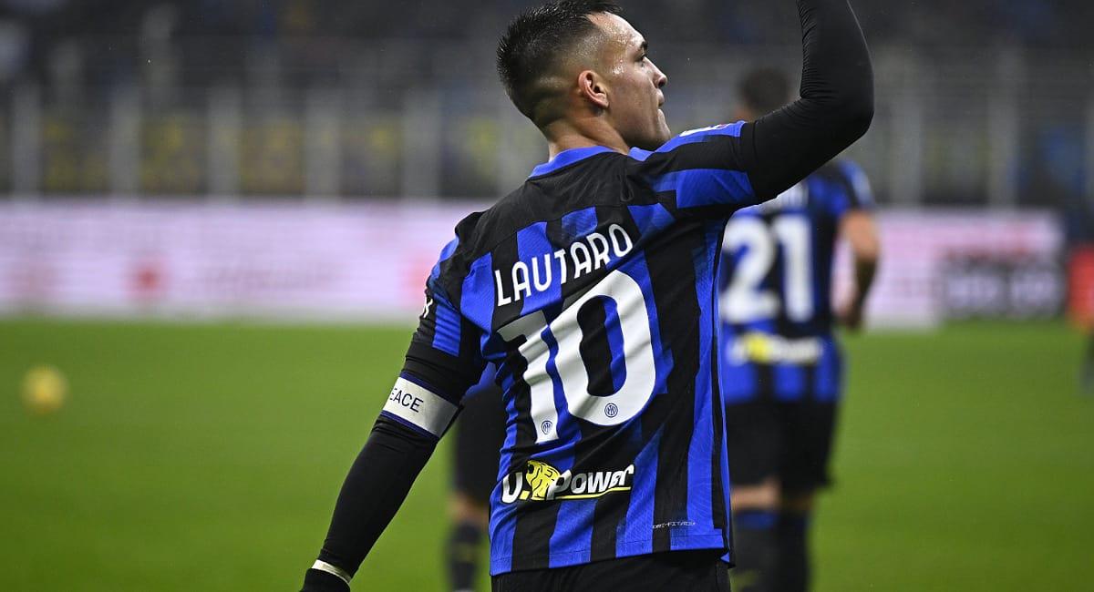 Lautaro marcó el cuarto gol de Inter. Foto: Twitter @Inter