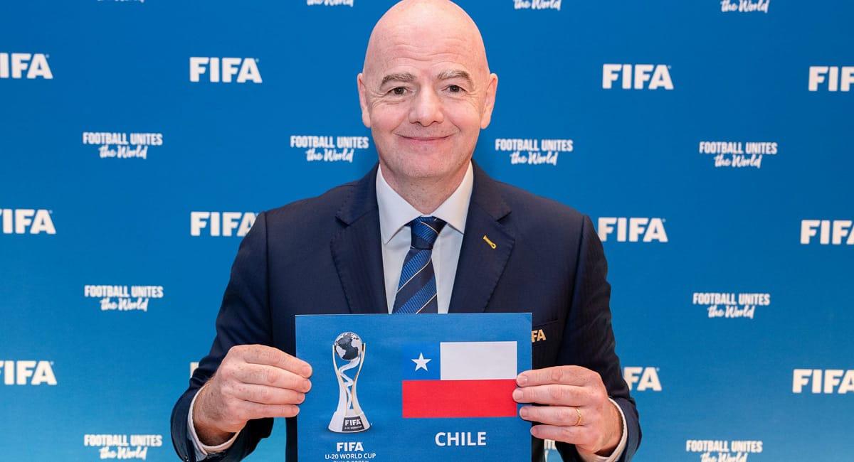 Fifa confirmó que el Mundial Sub 20 se hará en Chile. Foto: Twitter @fifamedia