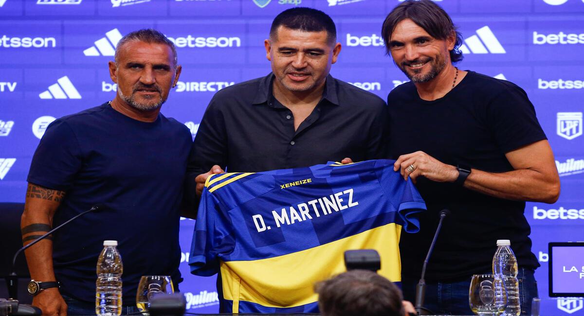 Martínez reemplaza a Almirón en Boca. Foto: EFE
