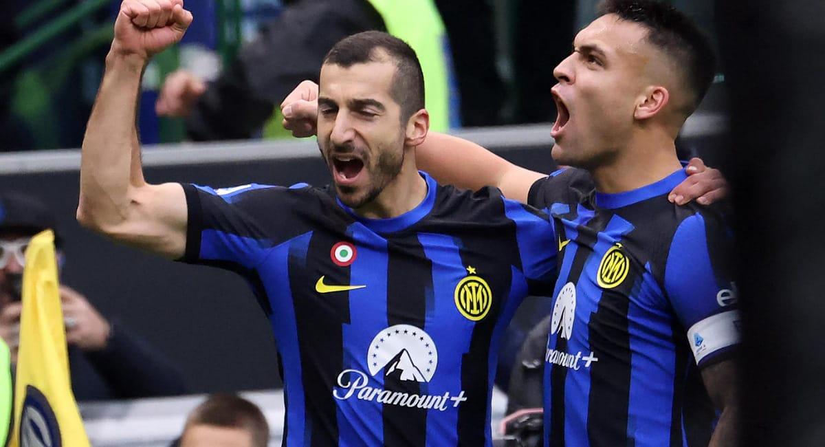 Lautaro marcó el primero de Inter. Foto: EFE