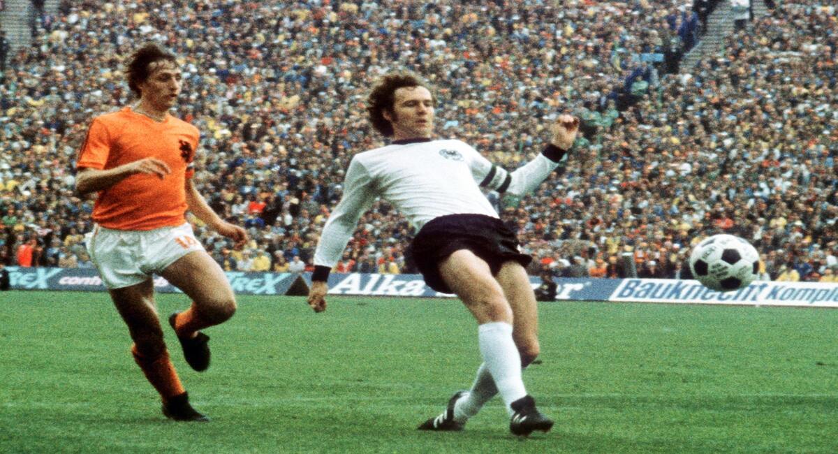 Beckenbauer salió campeón del mundo con Alemania. Foto: EFE