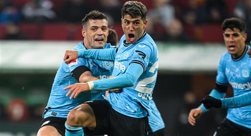 Con gol de Palacios, Leverkusen venció 1-0 a Augsburgo