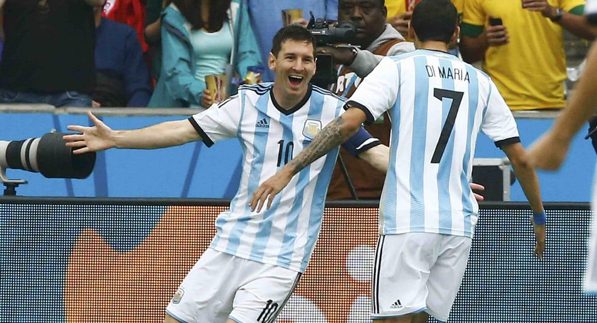 Messi y Di María ganaron la medalla de oro en Beijing 2008. Foto: Twitter @Argentina