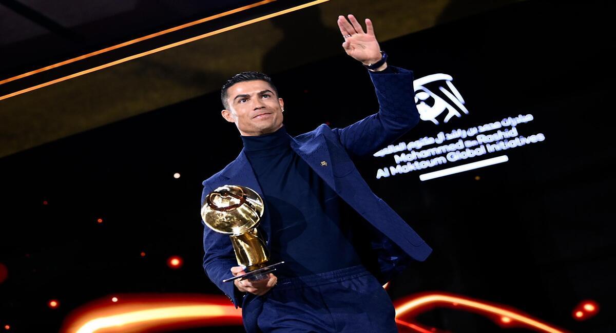 Cristiano Ronaldo criticó los premios The Best y Balón de Oro. Foto: EFE