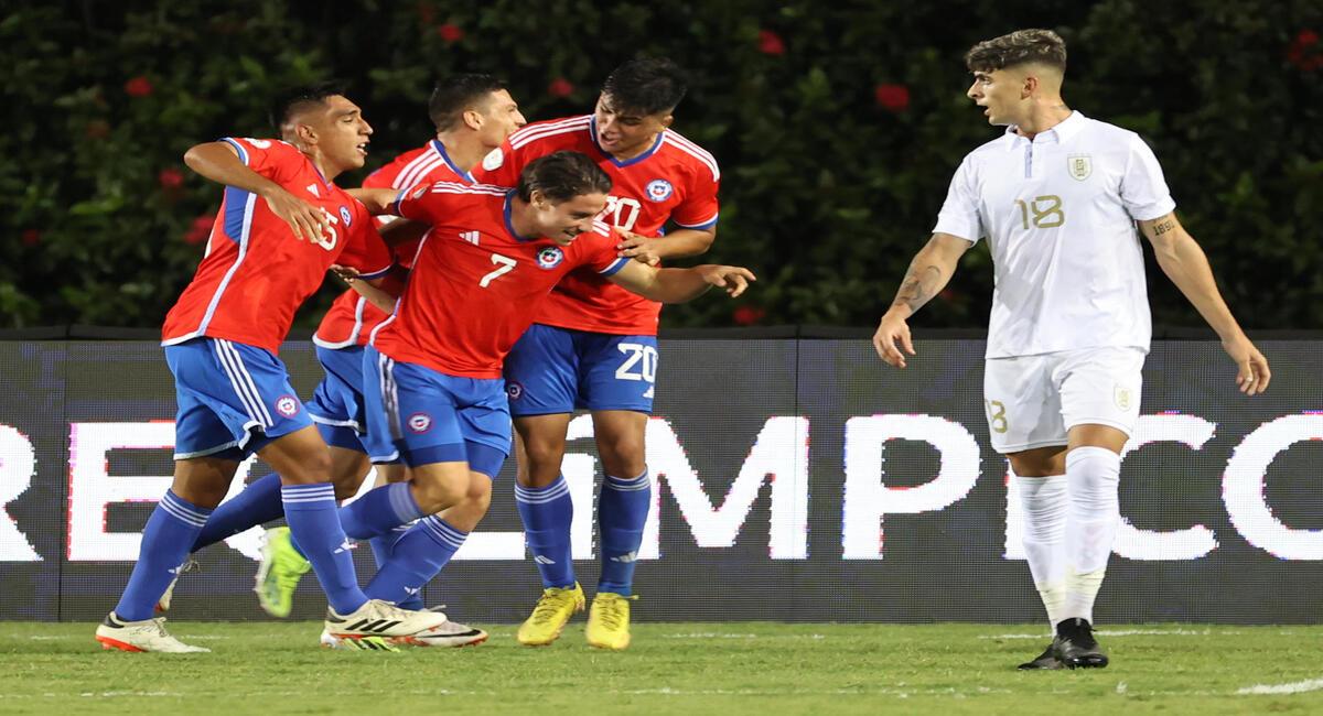 Chile suma sus primeros tres puntos en el torneo. Foto: EFE