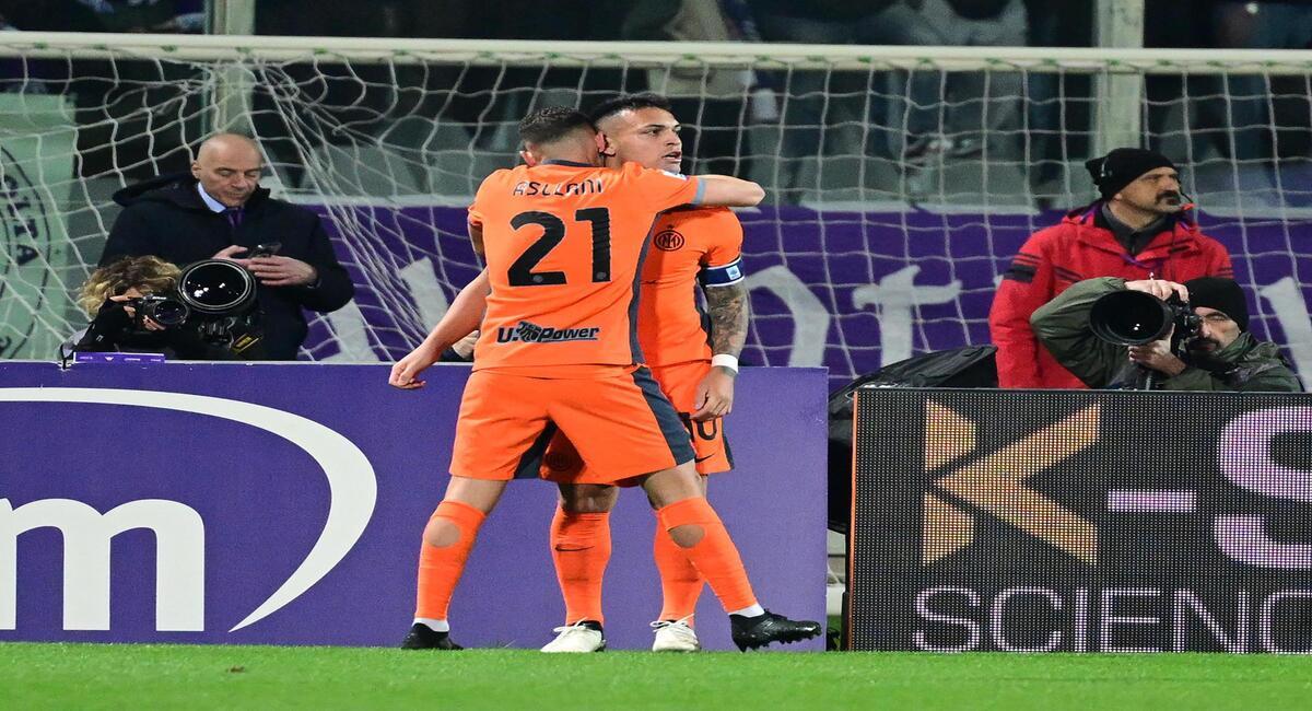 Lautaro anotó el gol del triunfo de Inter. Foto: EFE