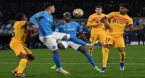 Napoli de Gio Simeone empató 1-1 con Barcelona por Champions