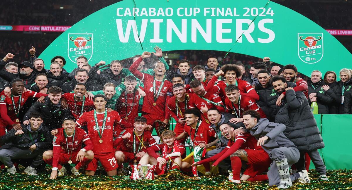 Liverpool es el campeón de la Carabao Cup. Foto: EFE