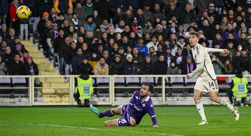 Con Dybala y Paredes, Roma empató 2-2 con Fiorentina