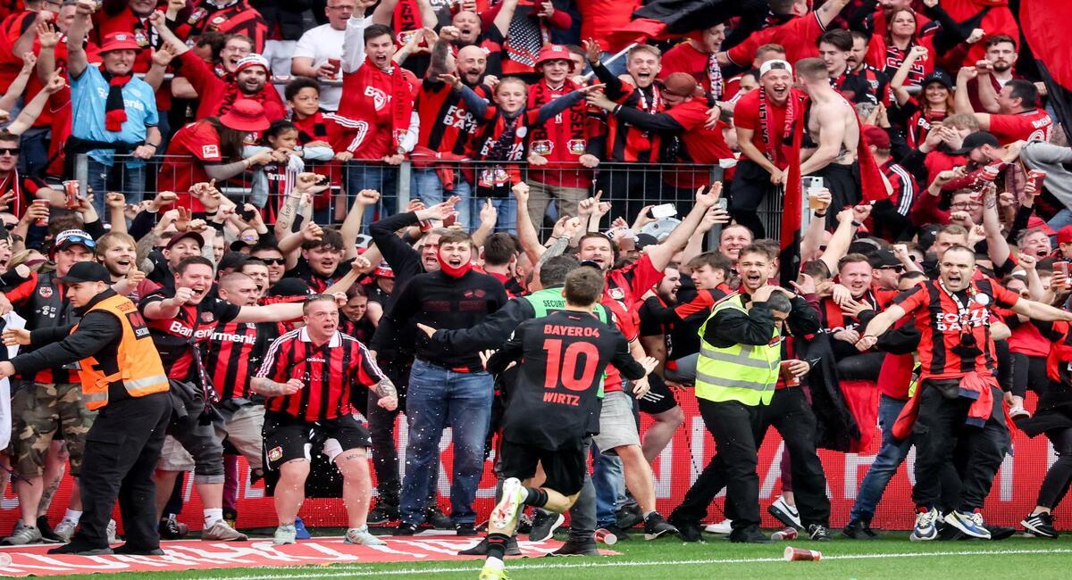 Leverkusen consigue el primer título de su historia. Foto: EFE