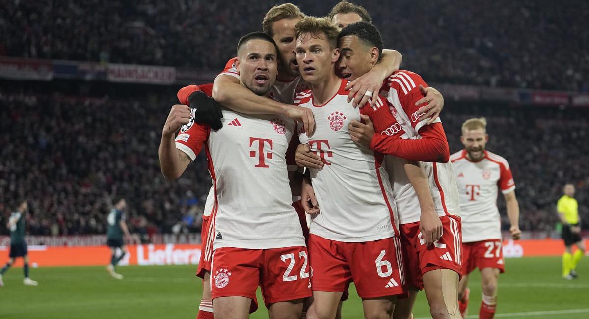 Kimmich le dio el triunfo al Bayern. Foto: Twitter @FCBayernEN