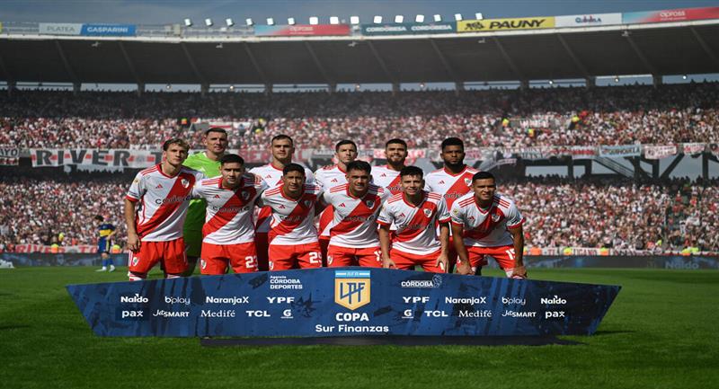 Con dos cambios, los 11 de Demichelis ante Libertad por La Libertadores
