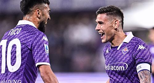 Con goles argentinos, Fiorentina goleó 5-1 a Sassuolo