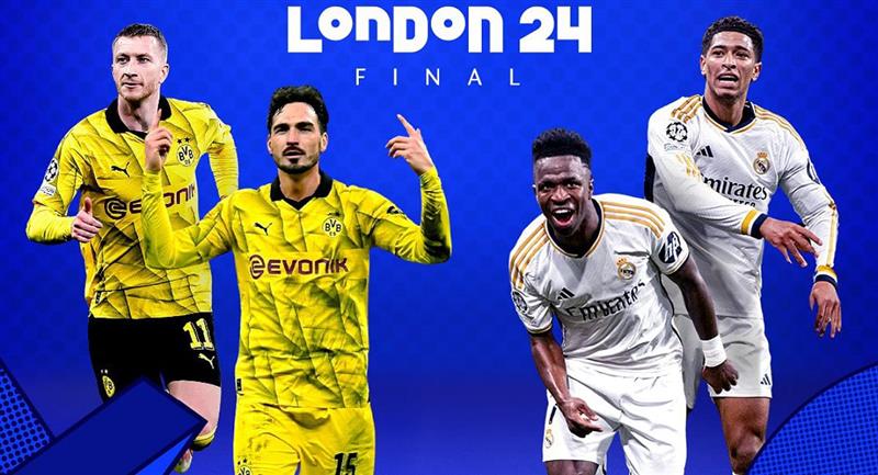 ¿Cuándo juegan Dortmund y el Madrid la final de la Champions League 2023/24?