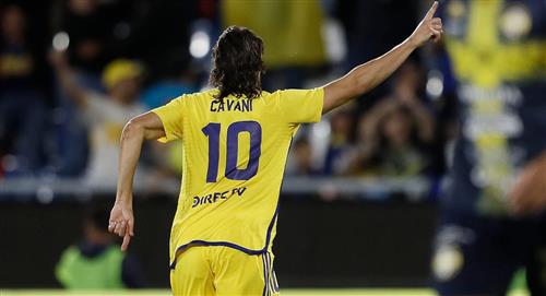 El golazo de Edinson Cavani que le da vida a Boca Juniors en la Copa Sudamericana
